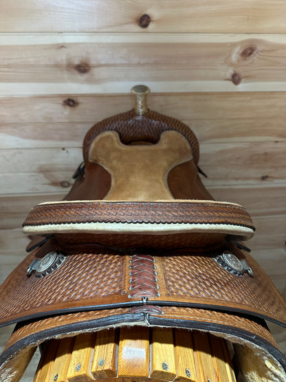 16” Crates Equi-Fit Reiner Western Saddle Model 4527