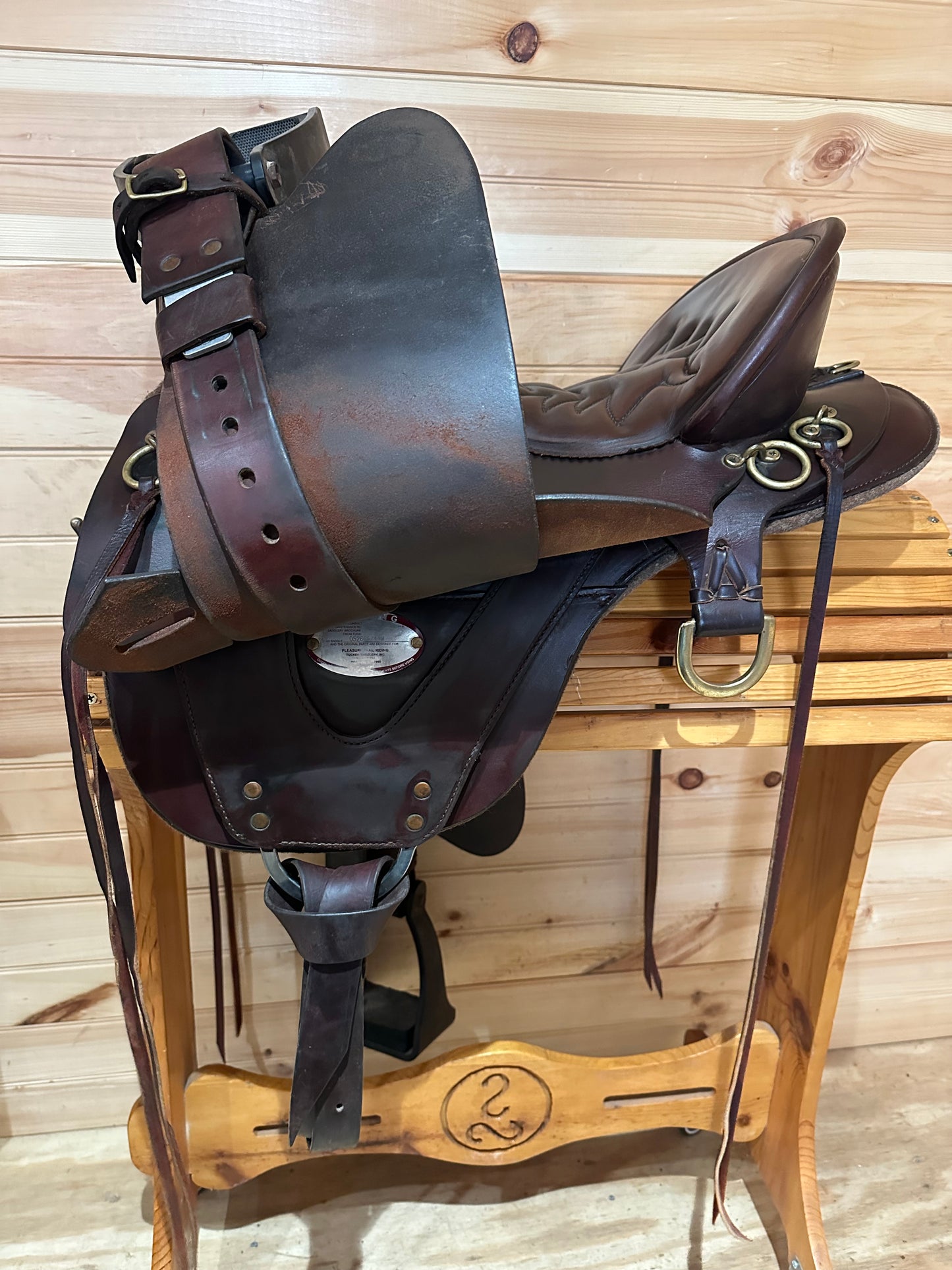 15.5” Tucker High Plains Western Trail Saddle Model 260