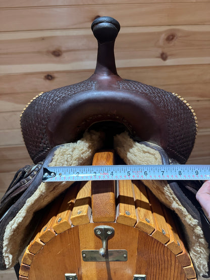 16” Morgan Saddlery 2S Ranch Cutter Western Saddle
