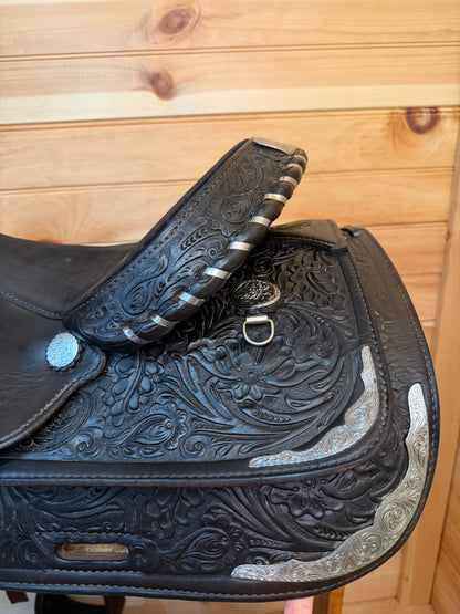 16” Circle Y Equitation Western Show Saddle Model 3866