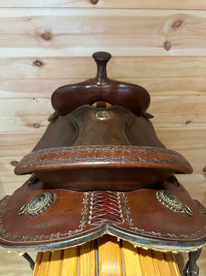 14” Clinton Anderson Aussie Stock Saddle by Martin Saddlery