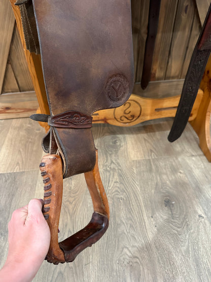 17” Circle Y Cutter Western Saddle Model 1356