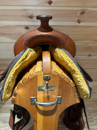 15.5” Crates Equi-Fit Ladies Reiner Western Saddle Model 4522-3