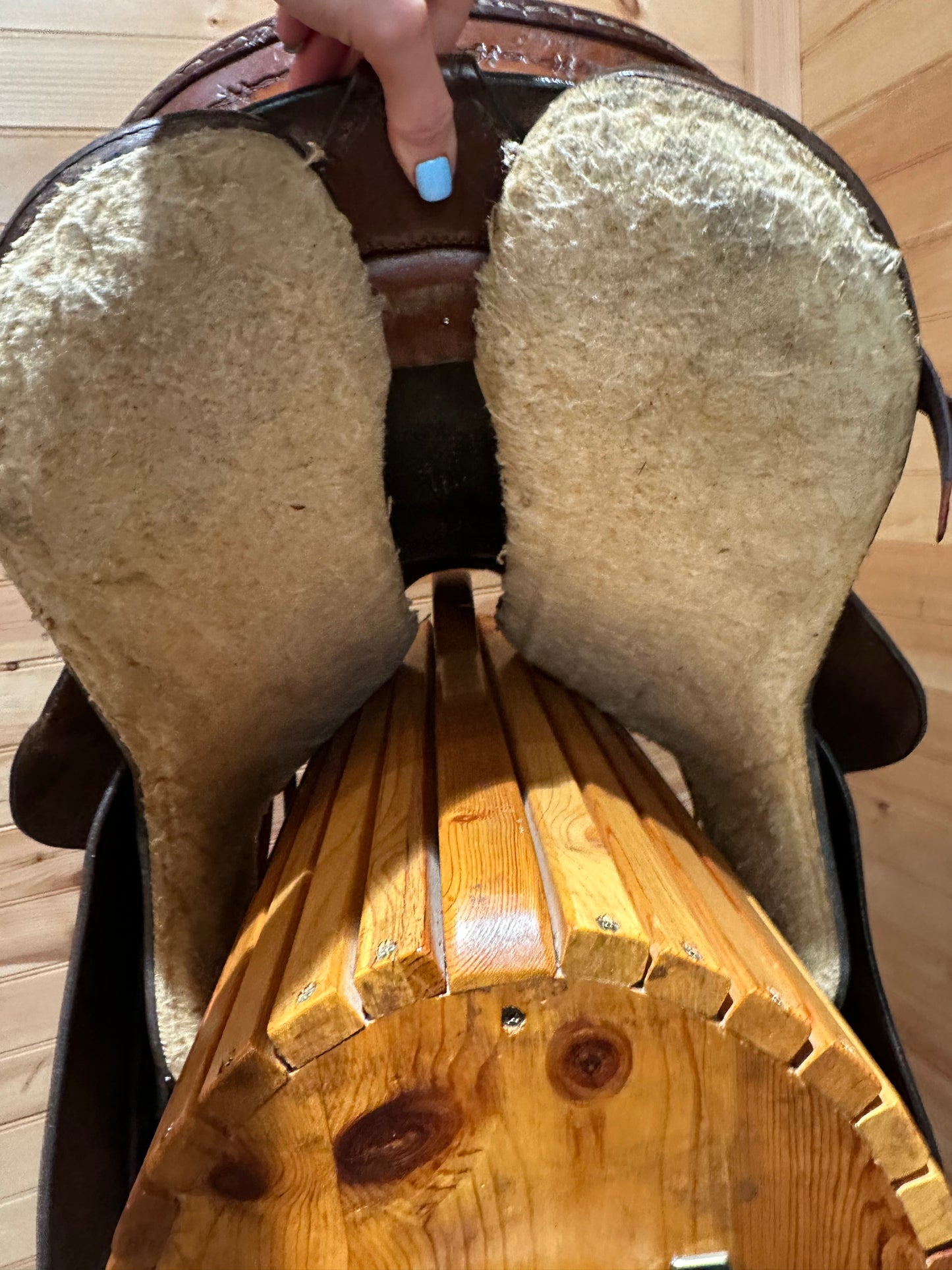 16” Allegany Mountain Trail Saddlery Gaited Western Saddle