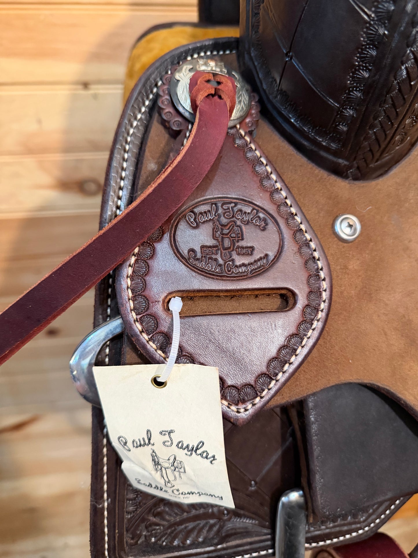 15.5" Paul Taylor Cutter Western Saddle