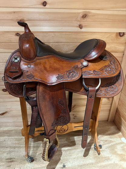 16” Sergeants Texas Classic Western Reining Saddle