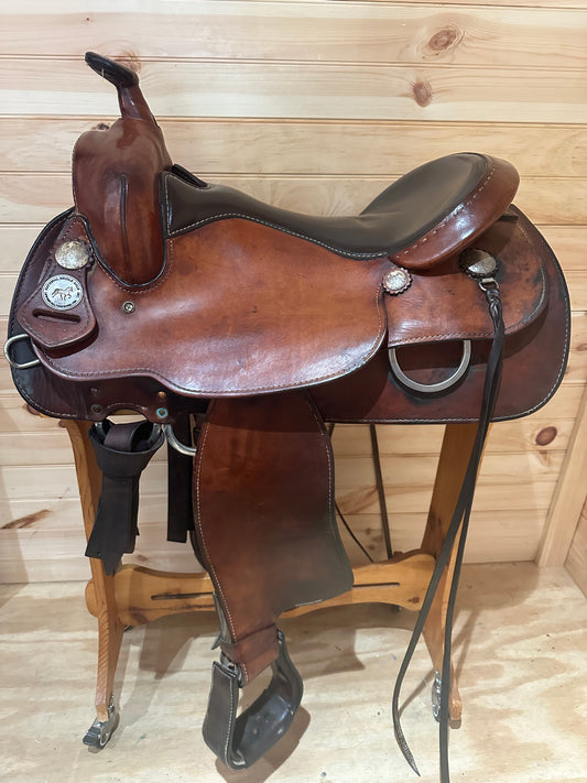 16.5” National Bridle Shop Tennessean Gaited Western Saddle Model 2623