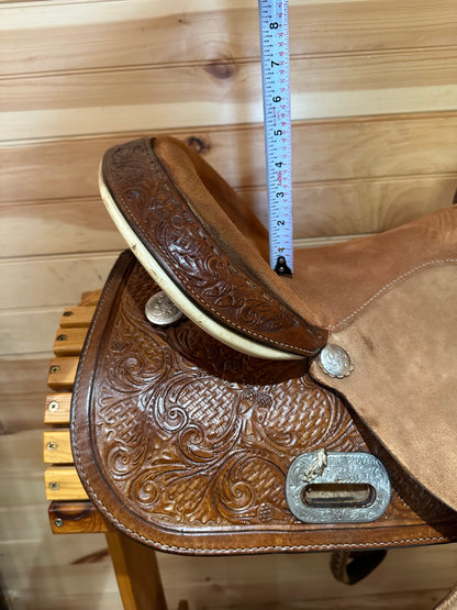 15” Circle Y Proven Barrel Racing Western Saddle