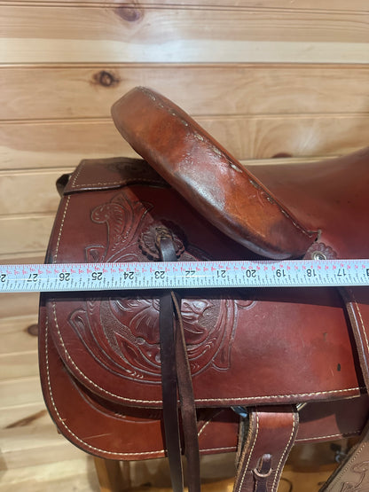 16” Colorado Saddlery Lost Canyon Roper Western Saddle Model 0-118