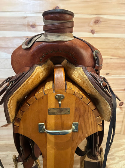16” McCall Lady Pendleton Western Saddle Model 349-505