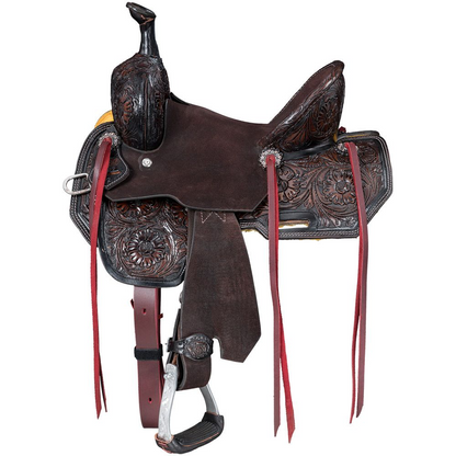 Silver Royal Youth Sawyer Barrel Racing Saddle