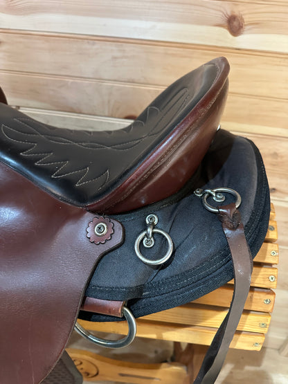 16” Crest Ridge Sonata Lite Western Trail Saddle