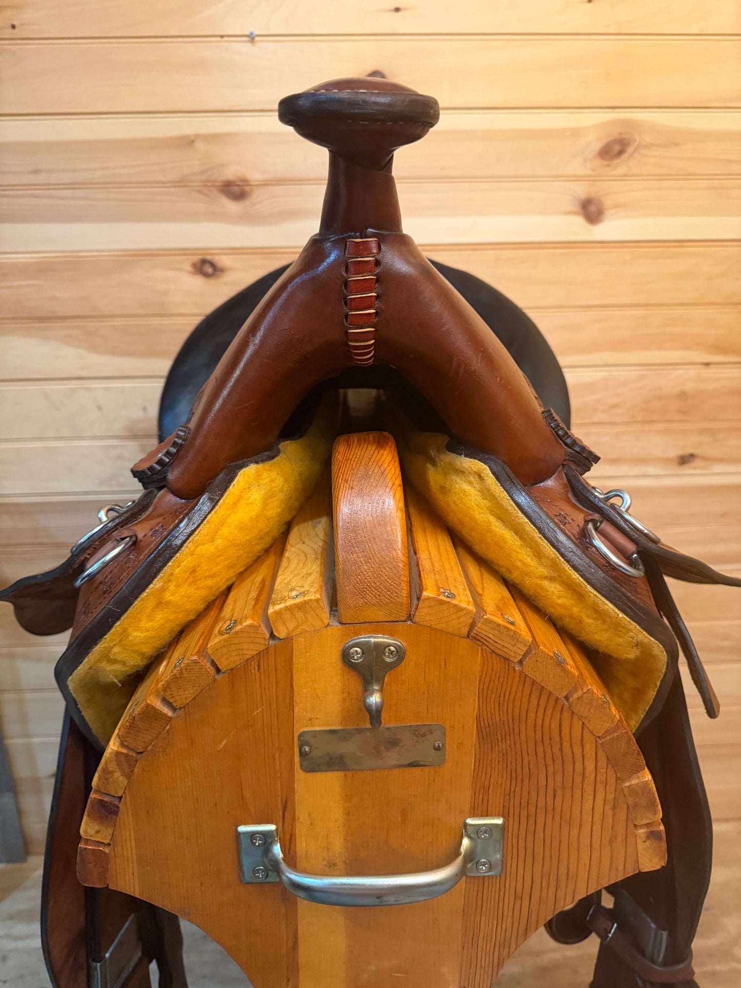 17” Brenneman’s Gaited Western Trail Saddle 080754