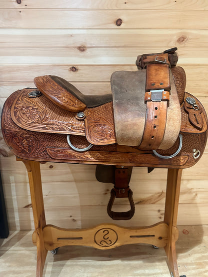 16” Champion Turf Reining Western Saddle