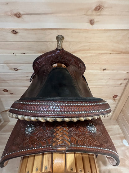 15” Tex Tan Barrel Racing Saddle