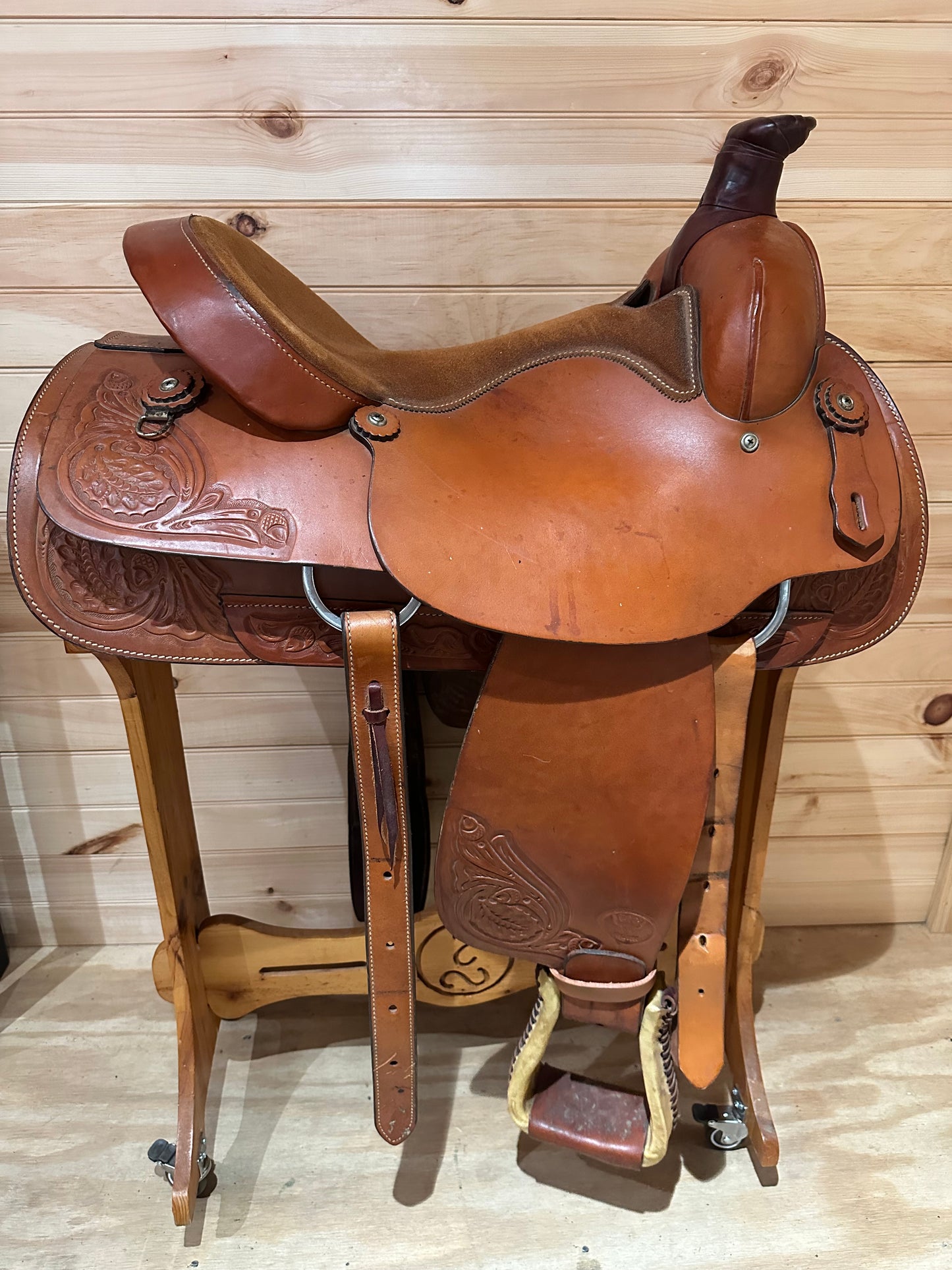 16” Big Horn Roper Western Saddle Model 824