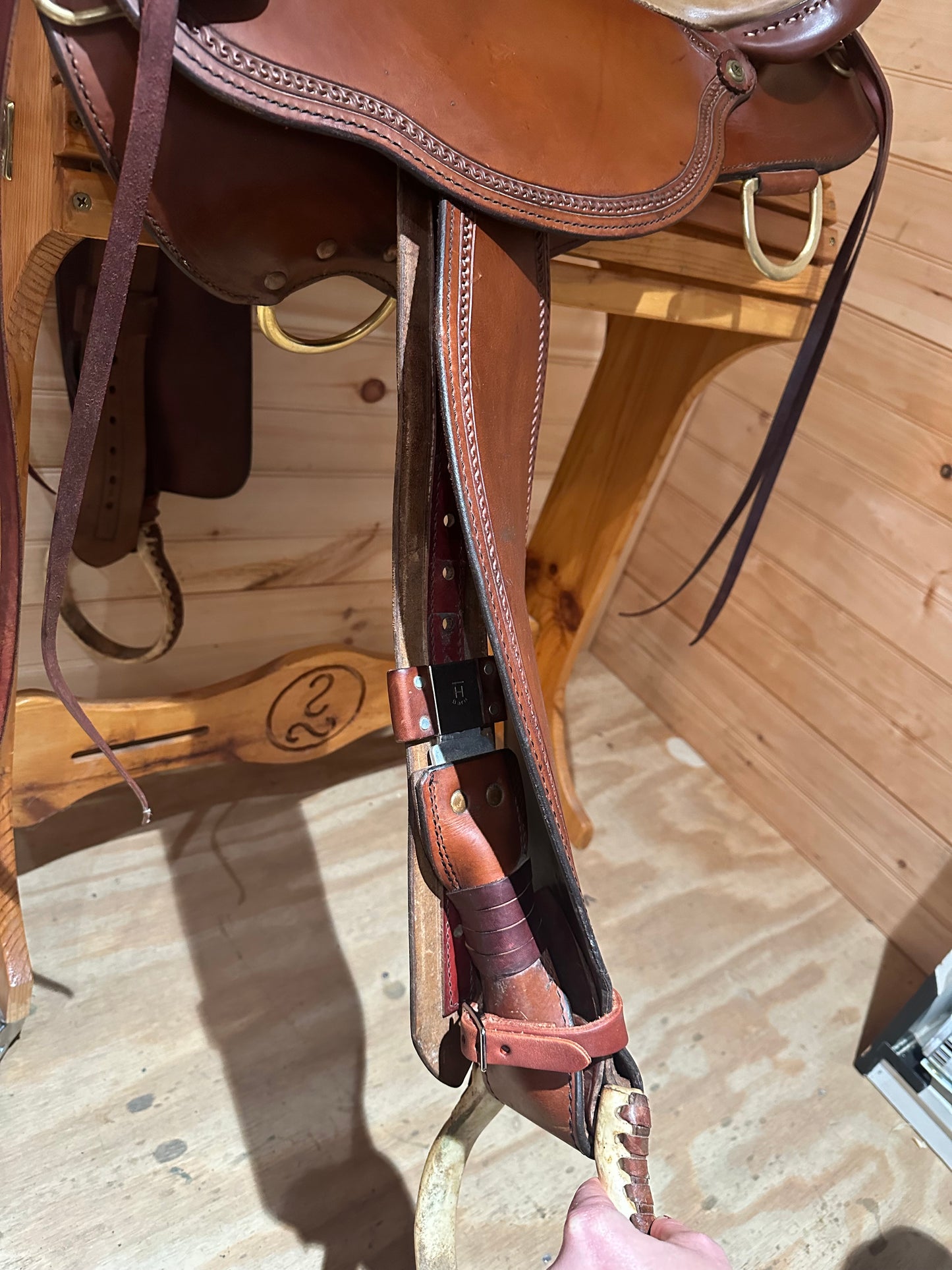 17” Circle Y Team Penning Western Saddle Model 1631