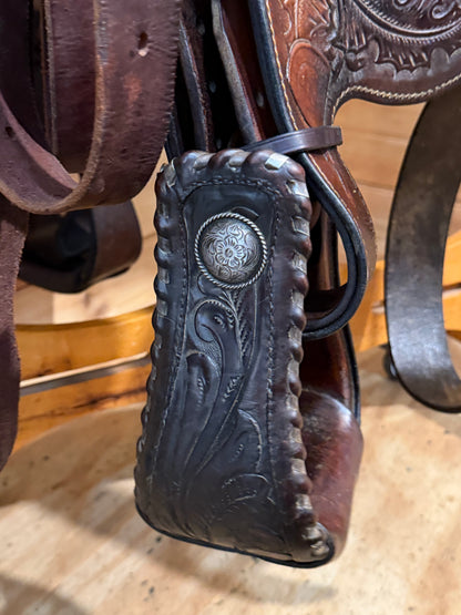 16” Tex Tan Hereford Equitation Show Saddle Model 1192I