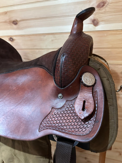 17” Circle Y Park & Trail Lightweight Western Trail Saddle Model 3581