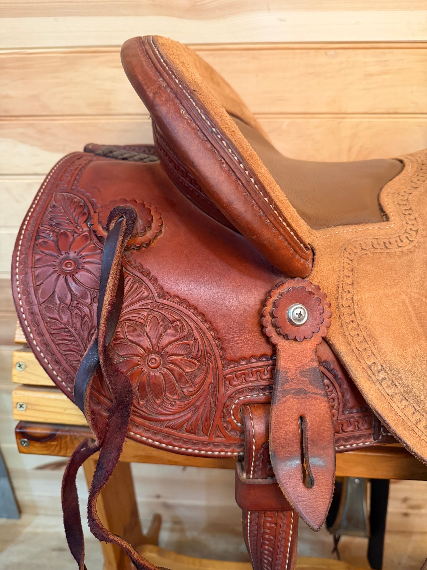 14.5 McCall Mclite Wade Ranch Trail Western Saddle W222-918