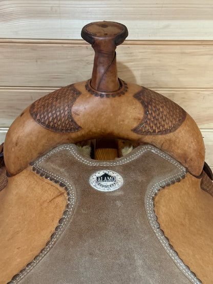 16” Alamo Saddlery Roper Style Western Trail Saddle