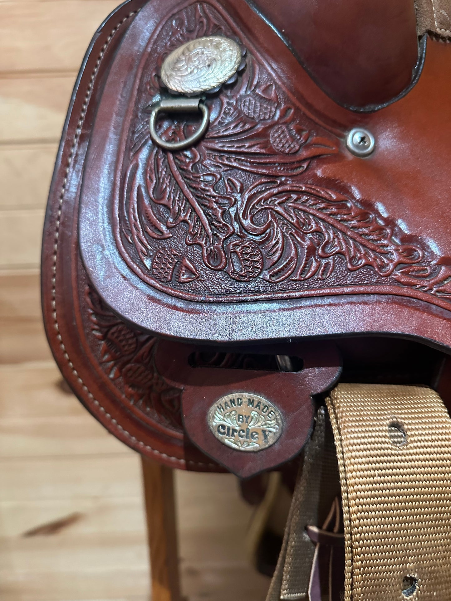 16” Circle Y Team Roper Western Saddle Model 2709