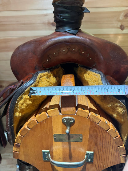 18” Circle Y All-Around Ranch Roper Western Saddle Model 1124