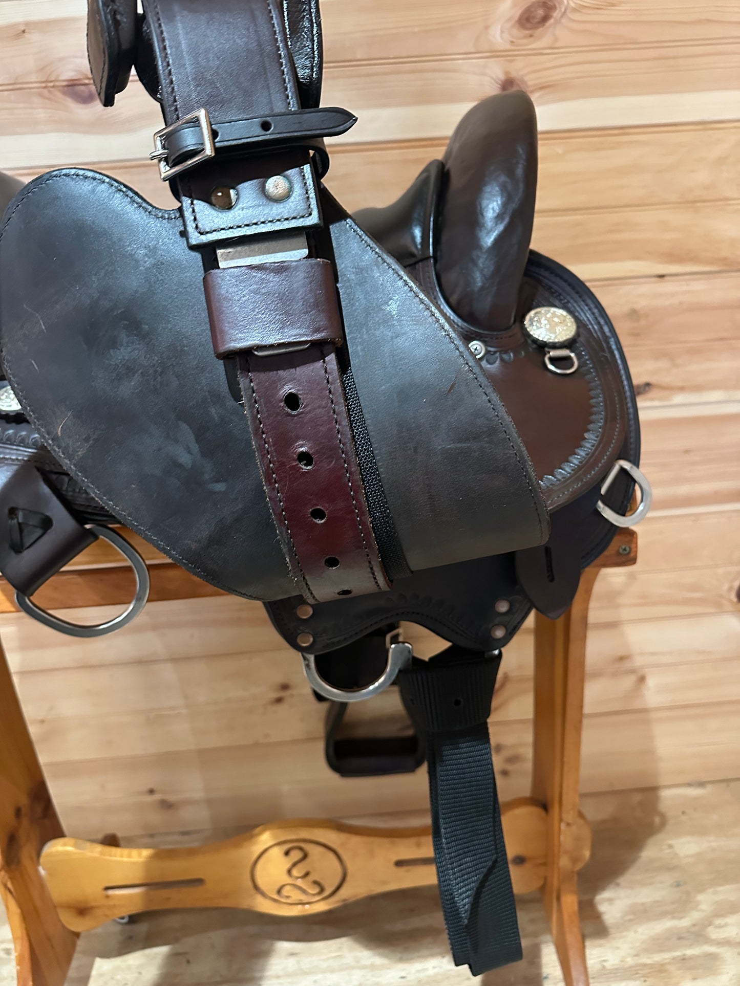 16” Circle Y Virginia Flex2 Trail Gaiter Gaited Endurance Saddle Model 1588 (2020)