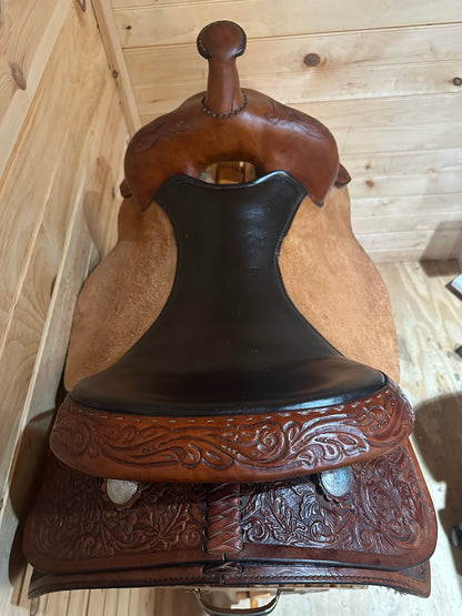 16” Circle Y Cutter Western Saddle Model 1566