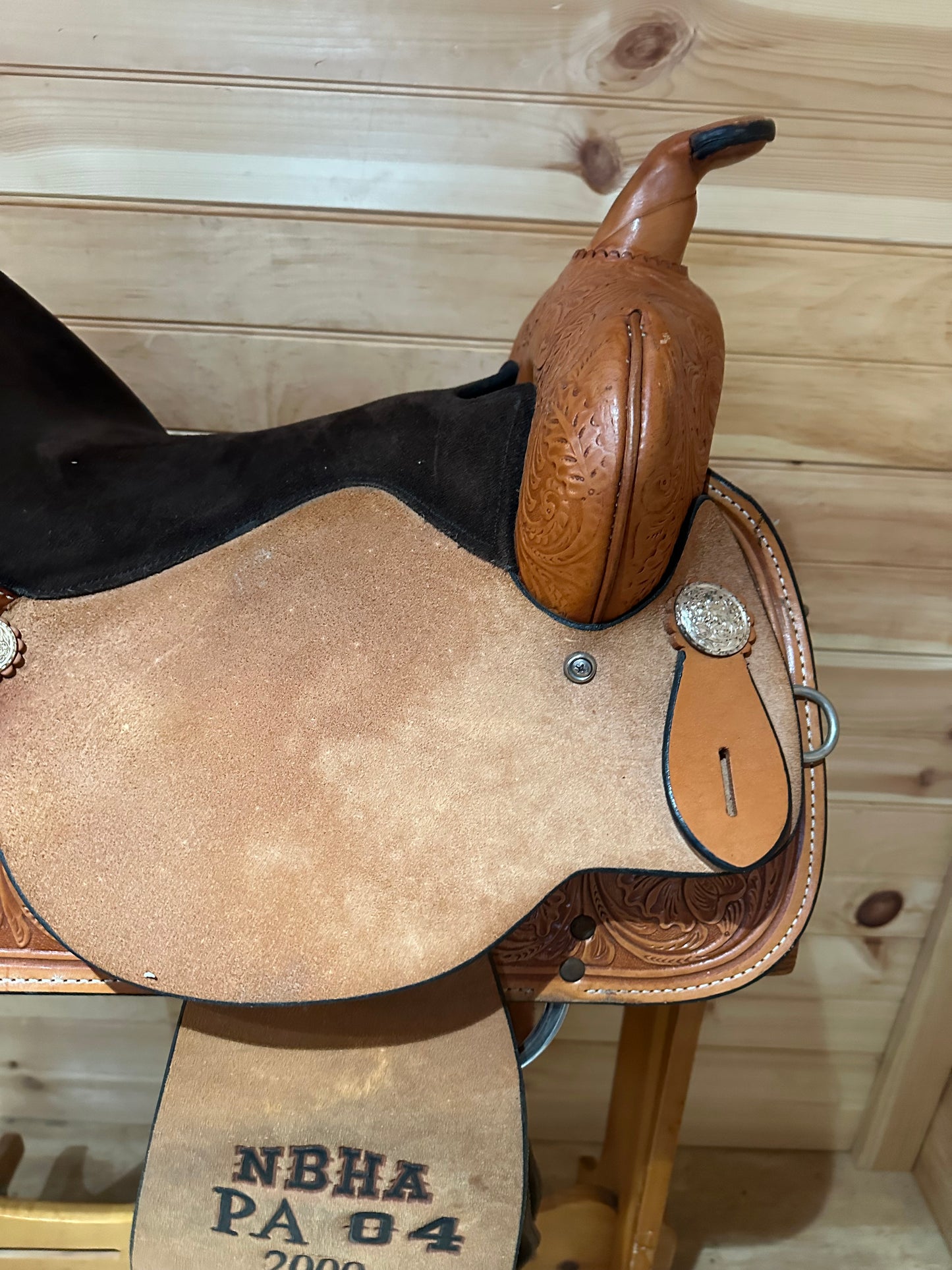 15” Circle Y High Horse Proven Barrel Racing Saddle Model 6210