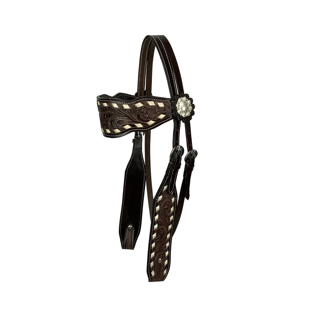 DOUBLE T JACKPOT BARREL STYLE SADDLE - 15”