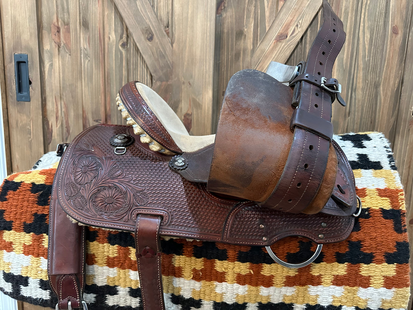 14” Martin Saddlery Barrel Racing Saddle