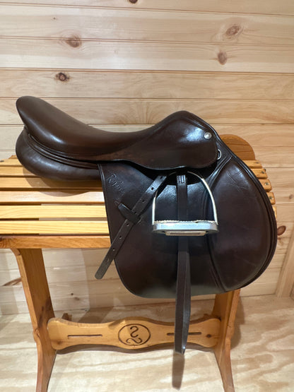 17.5” Pessoa Gen-X XCH Dark Havana Saddle Model 465140