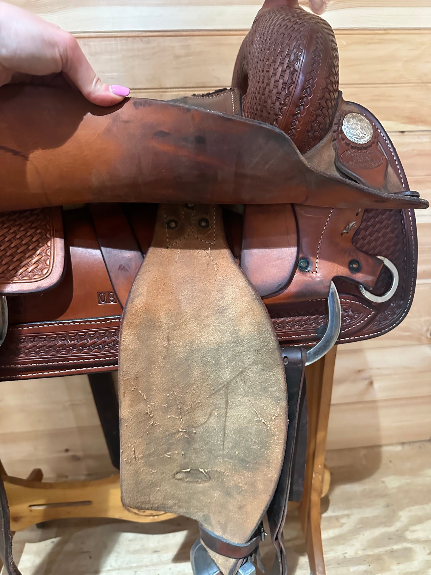 16” Genuine Billy Cook Pro Cutter Western Saddle Model 8940