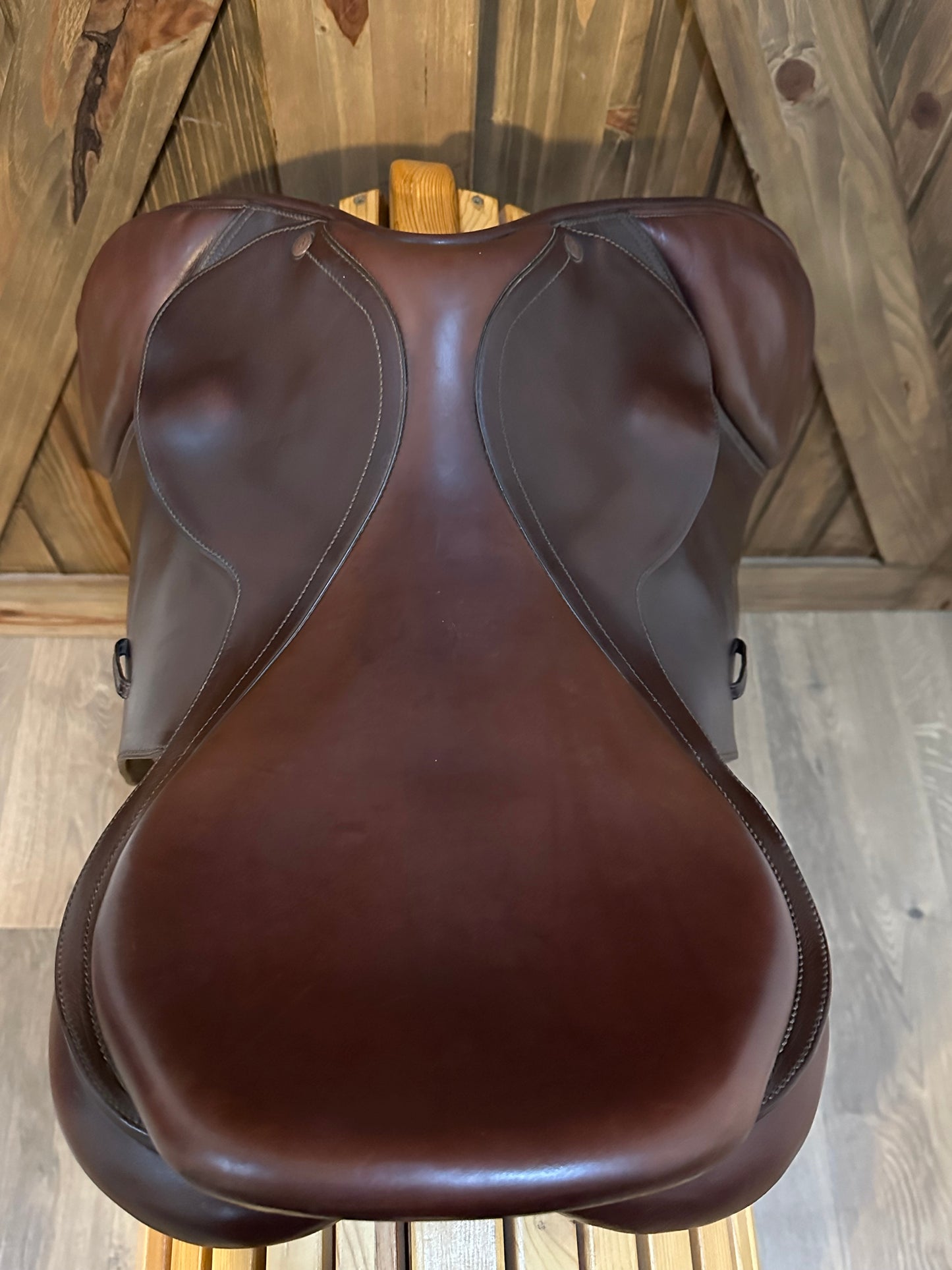 18” Bates Caprilli Close Contact/ Jumping Saddle w/ XCH