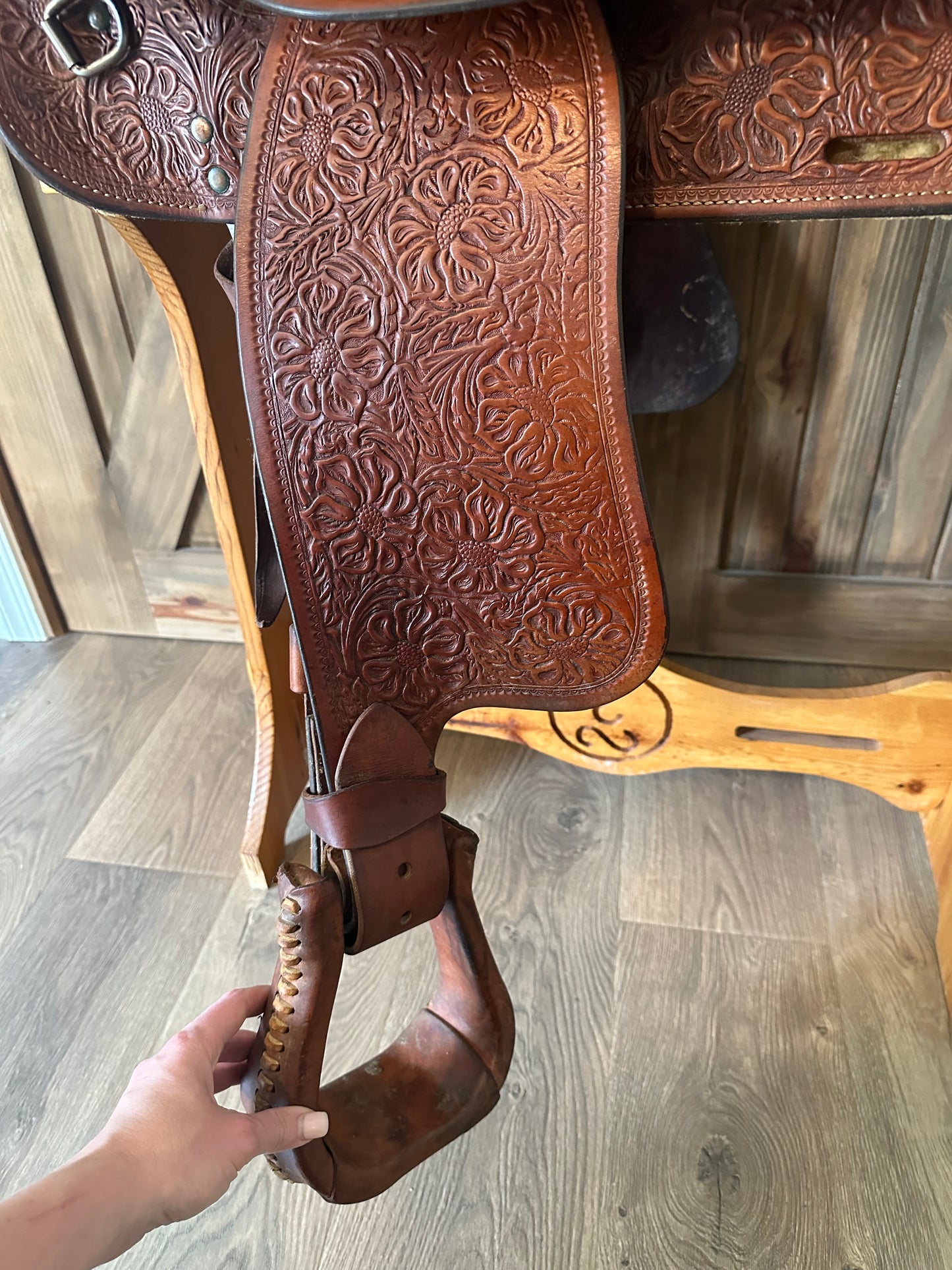 15” Crates Saddlery Western Saddle Model 202