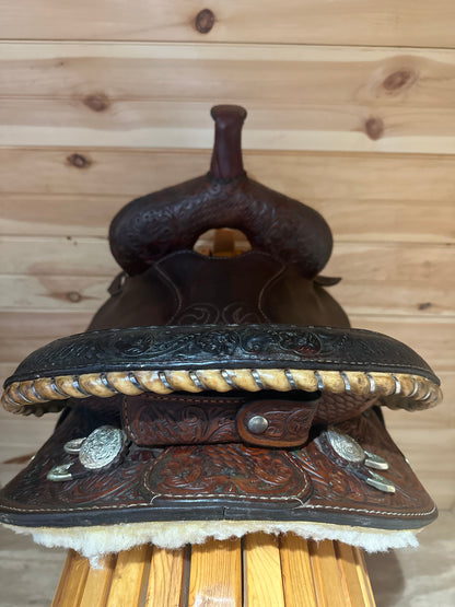 14” Circle Y Martha Josey Ultimate Barrel Racing Saddle Model 1173