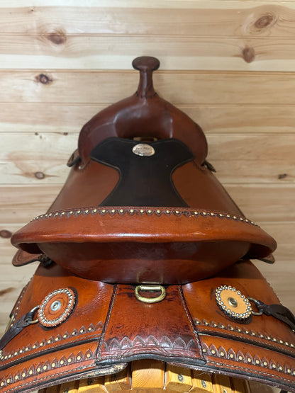 16” Tex Tan Tex-Flex Western Trail Saddle Model 08-TF408-6