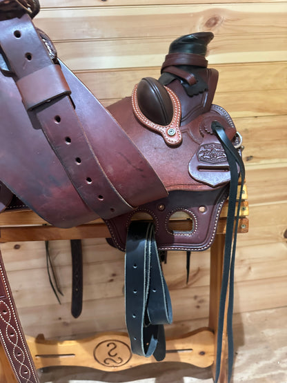 15.5” McCall Mclite Wade Western Saddle W108 521
