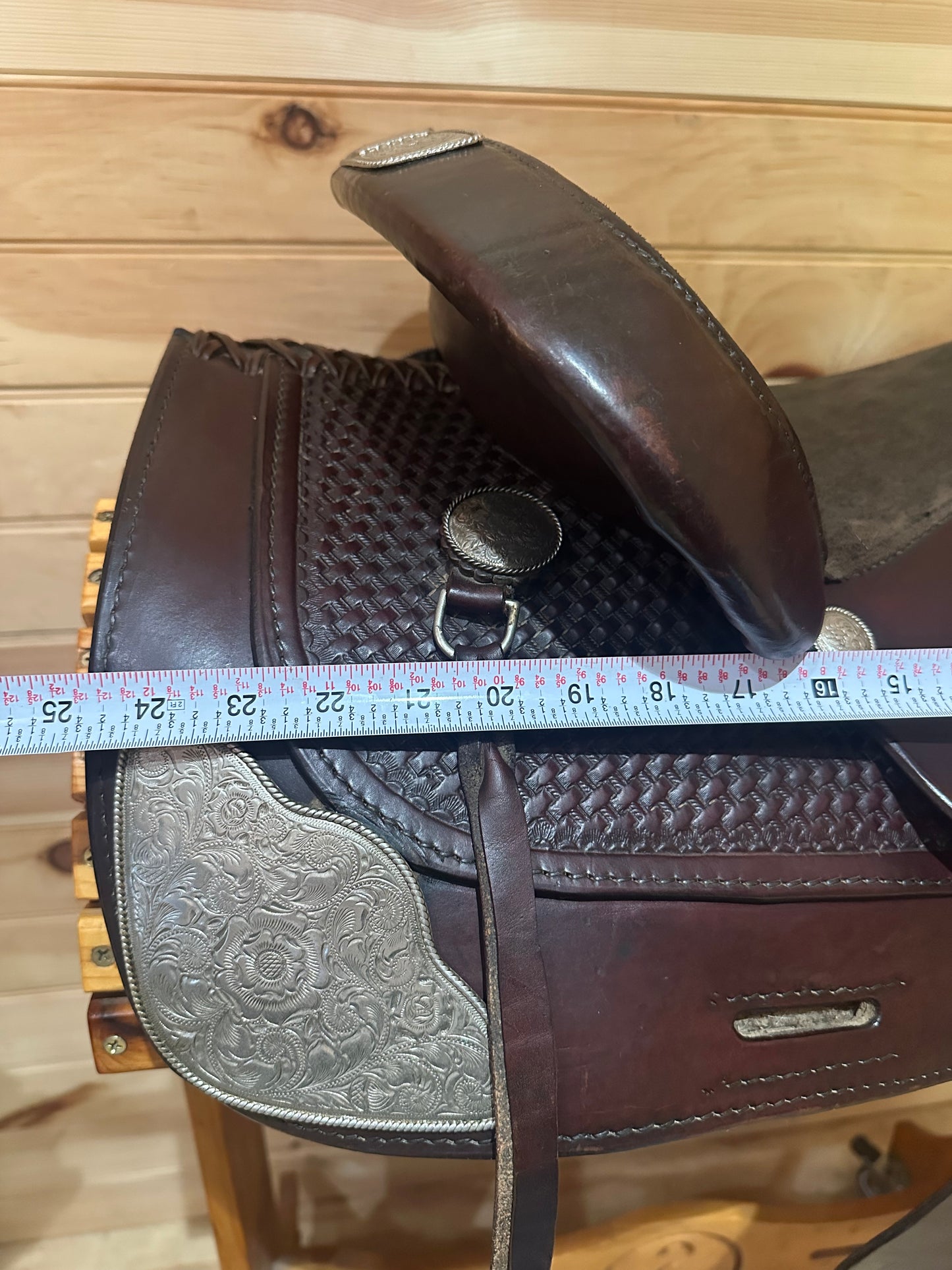 15” Circle Y Park & Trail Western Saddle Model 3525