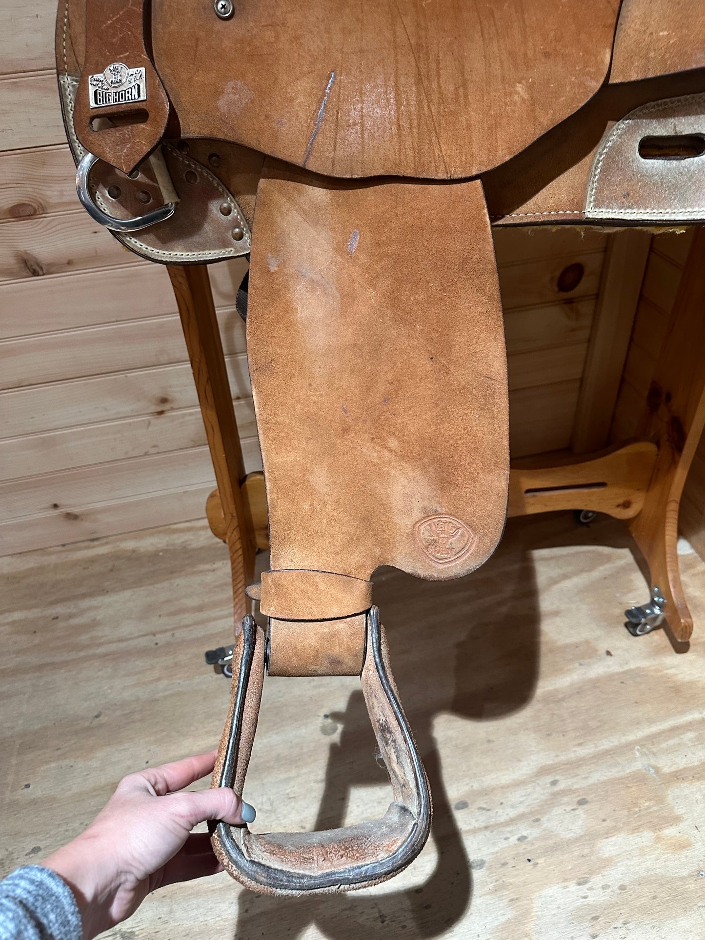 16" Big Horn Training Reiner Western Work Saddle Model 858