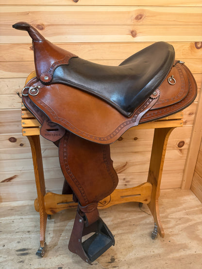 17” Brenneman’s Gaited Western Trail Saddle 080754