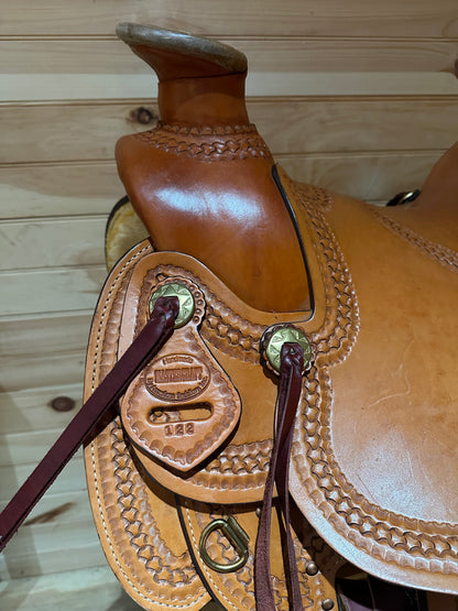 16” American Saddlery Mastercraft Wade Roper Western Saddle Model 122