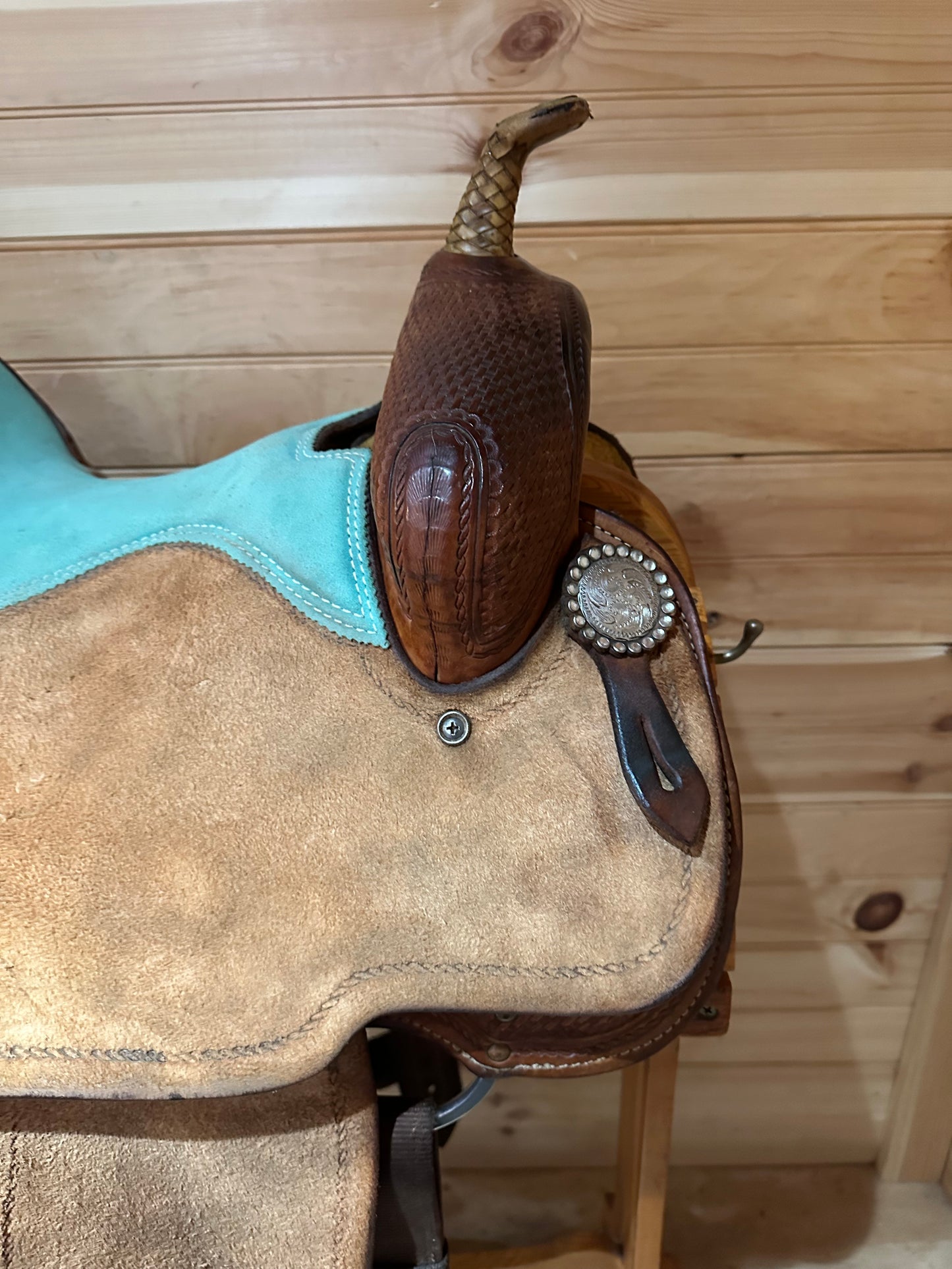 14.5” SRS Saddlery Paul Taylor Barrel Racing Saddle