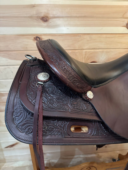 17” Circle Y High Horse Mineral Wells Western Trail Saddle Model 6812 (2020)