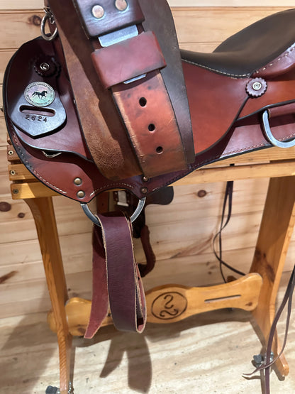 16.5” National Bridle Shop Gaited Endurance Saddle Model 2624