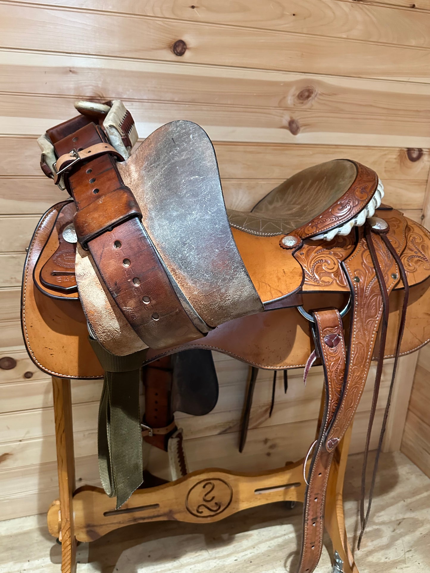 16” Billy Cook Roping Western Saddle Model 8404