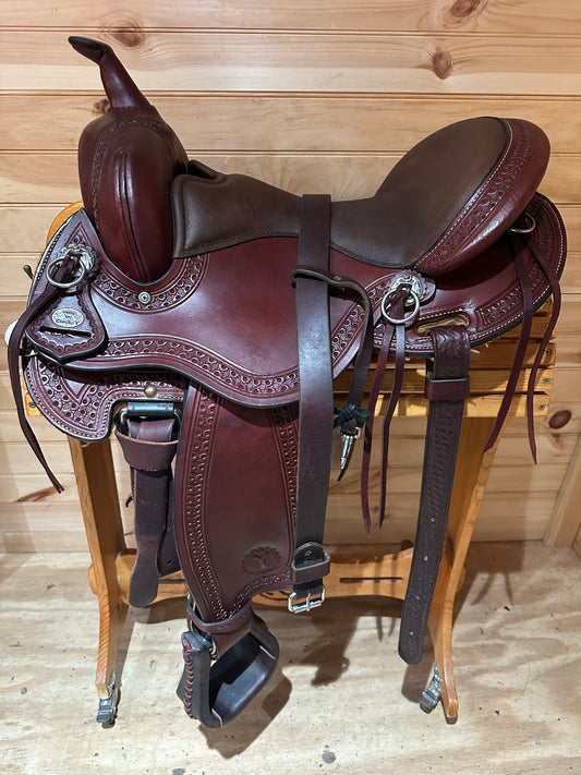 16” Circle Y Buffalo Gap Trail Western Saddle Model 2614