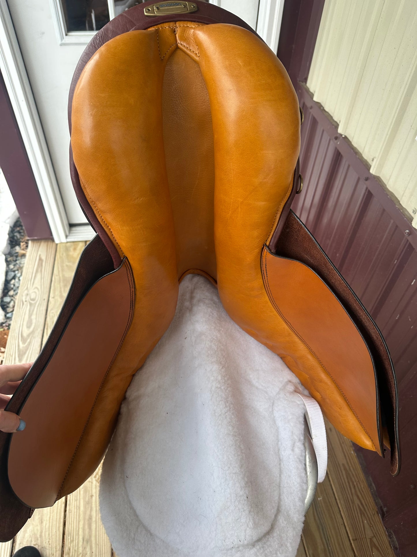 18.5” Stubben Siegfried VSD D.L. All Purpose Saddle