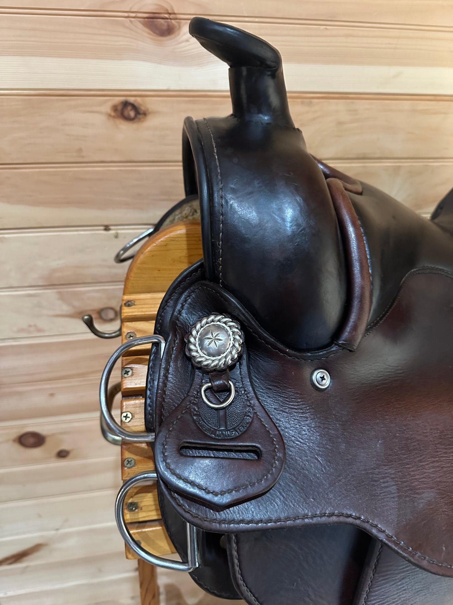 15” Circle Y Arabian Western Equitation Training Saddle Model 2130